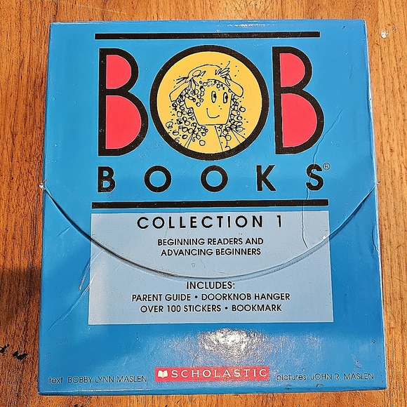 BOB BOOKS collection 1 beginning readers homeschool curriculum - Picture 1 of 6